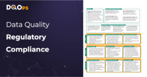 Data quality regulatory compliance