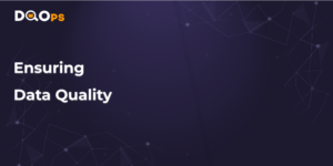 Ensuring data quality cover