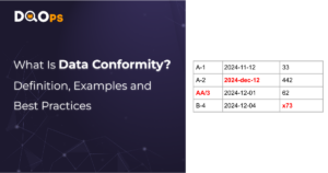 Data conformity definition and examples cover